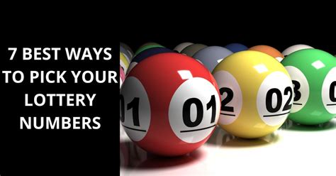 how to pick lottery numbers|7 Ways to Choose Best Lotto Numbers .